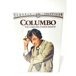 Columbo - Complete Fourth Season (DVD, 2006, 3-Disc Set) Peter Falk NEW SEALED
